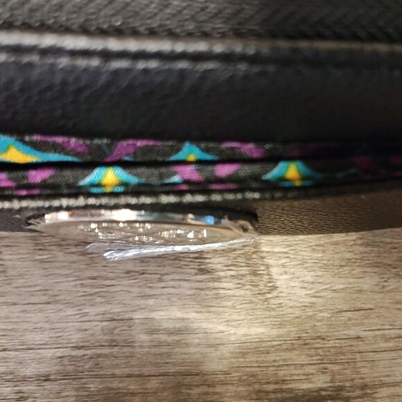 CXL by Christian Lacroix Camera Bag Womens Black Eve Pebble‎ Detachable Mini Zip - Picture 6 of 16